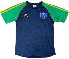 CS St Johns Athletic Club Tee (Navy Green Amber) Small